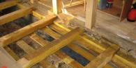 Insulating floors in a wooden house: features of various materials and methods