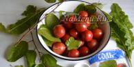 Зелени домати за зимата Зелени домати, покрити с найлонови капаци