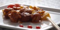 Kylling i sursød sauce, kinesisk stil - himmelsk fryd